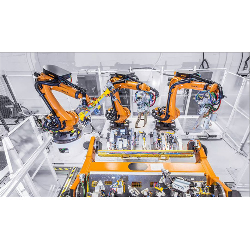 Robotic Spot Welding Cell
