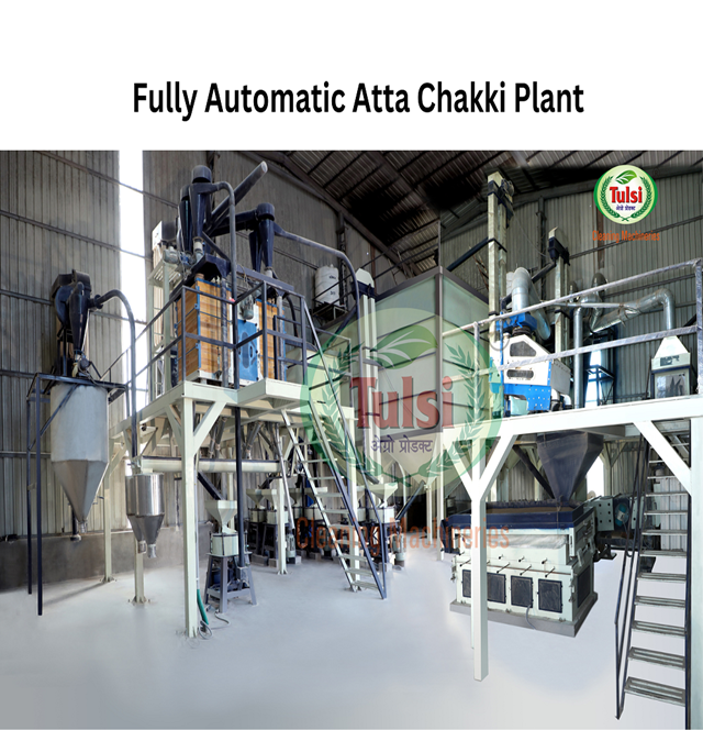 Fully Automatic Industrial Atta Chakki Plant With Vibro Cleaning