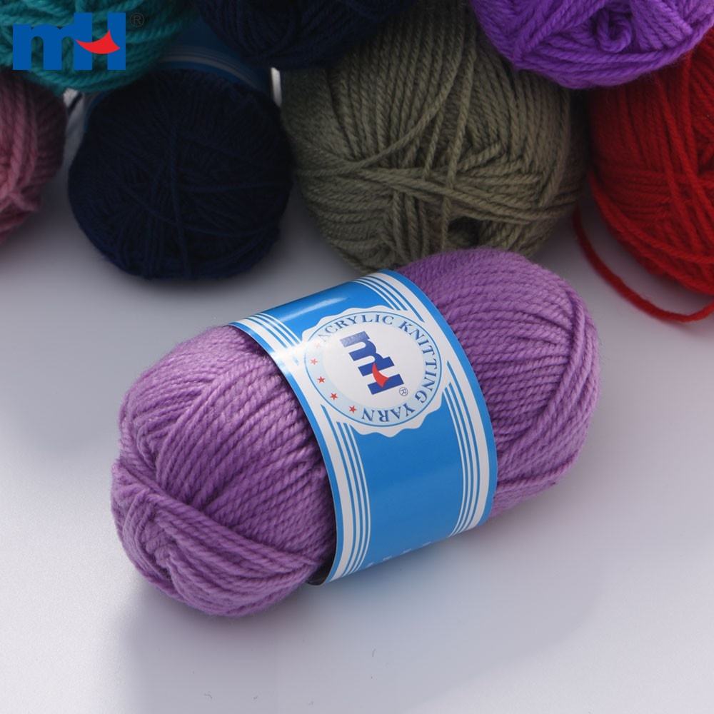 Hand Knitting Yarn 100% Acrylic Yarn Multicolor Knitting and Crochet Yarn Made by Order