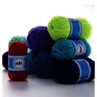 Hand Knitting Yarn 100% Acrylic Yarn Multicolor Knitting and Crochet Yarn Made by Order