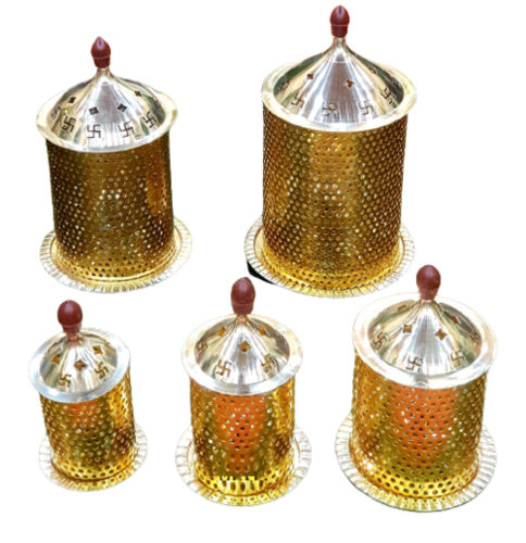 Brass Jali Diya