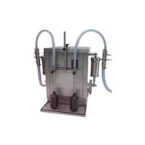 Silver Manual Liquid Filling Machine