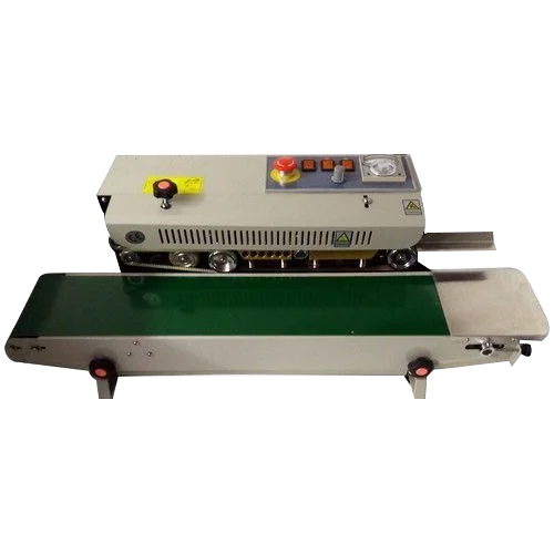 Horizontal Continuous Band Sealer Machine Application: Industrial