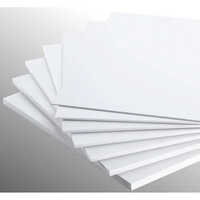 White Rigid Pvc Sheet - 1220 X 2440mm, Non-toxic, Fire Retardant, Rigid Pvc, Moisture Resistant, Durable With Excellent Mechanical Properties