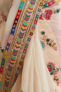 georgette saree                    .