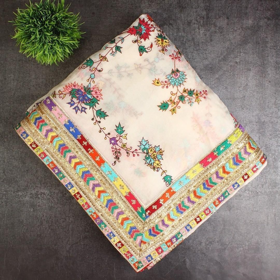 georgette saree                    .