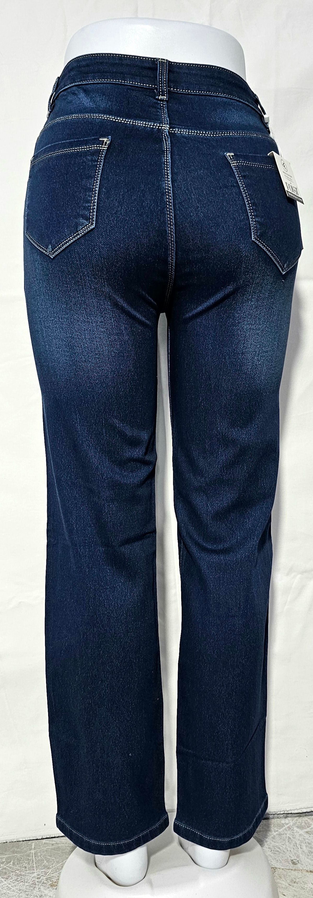 LADIES STRETCHABLE STRAIGHT JEANS