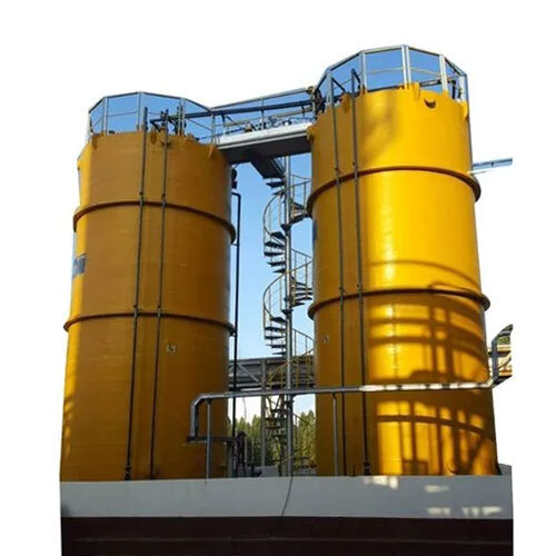 Galvanized Mild Steel Fly Ash Storage Silo