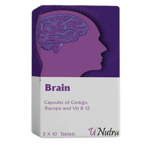 Capsules Of Ginkgo Bacopa And Vitamin B 12 Tablets