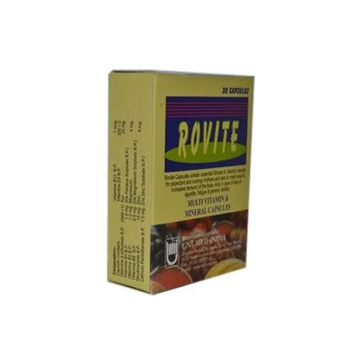 Pharmaceutical Rovite Capsules