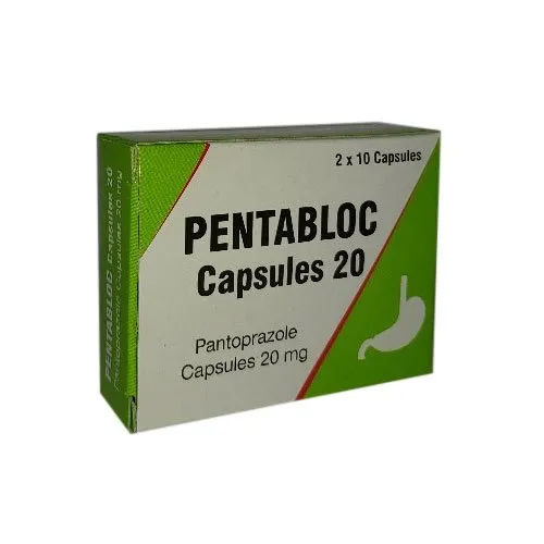 20 Mg Pantoprazole Capsules General Medicines