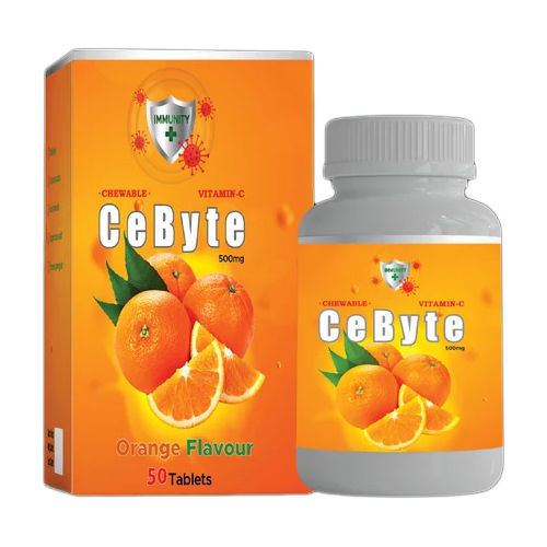 Orange Vitamin C Tablets