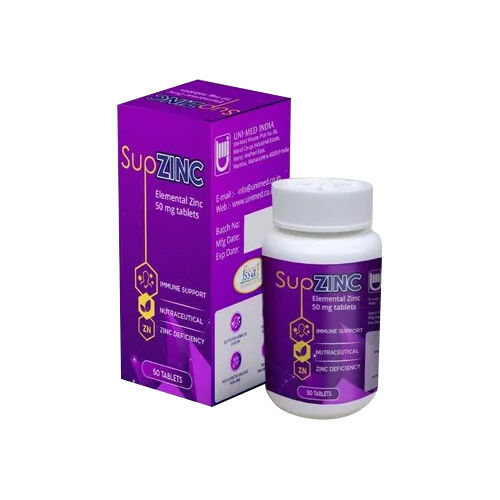 500mg Elemental Zinc Tablets