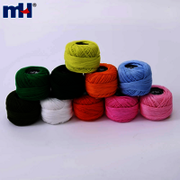 Cotton Embroidery Thread 10pcs Cotton Thread Balls Colorful Crochet Thread Cotton Embroidery Thread Kit No Stock - Attributes: Light In Weight