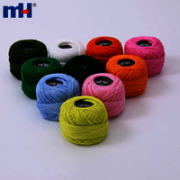 Cotton Embroidery Thread 10pcs Cotton Thread Balls Colorful Crochet Thread Cotton Embroidery Thread Kit No Stock