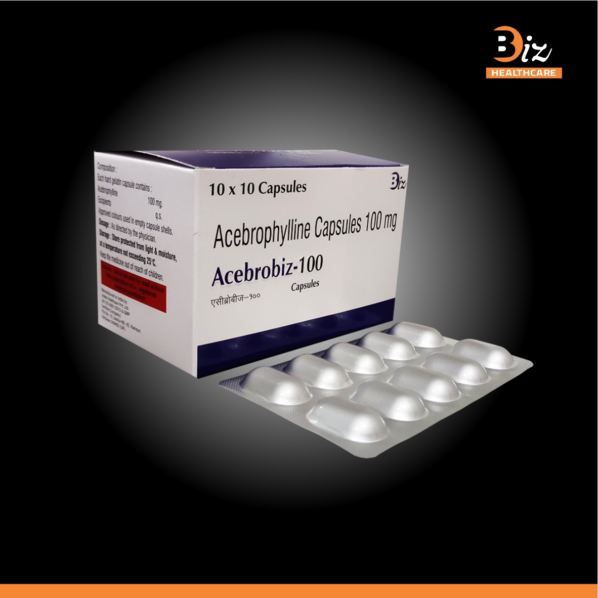 Acebrophylline 100mg