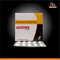 Deflazacort 6mg - 10 Tablets Per Strip, Synthetic Corticosteroid For Inflammation And Autoimmune Diseases