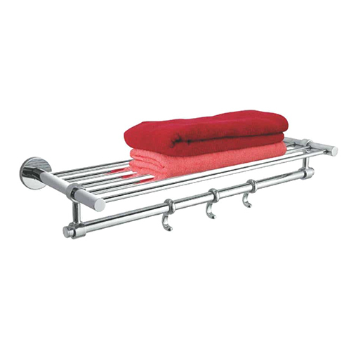 Silver Towel Rack