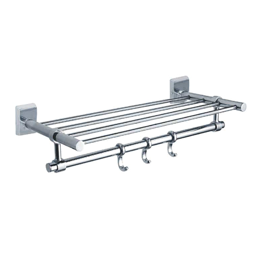 Silver Towel Rack