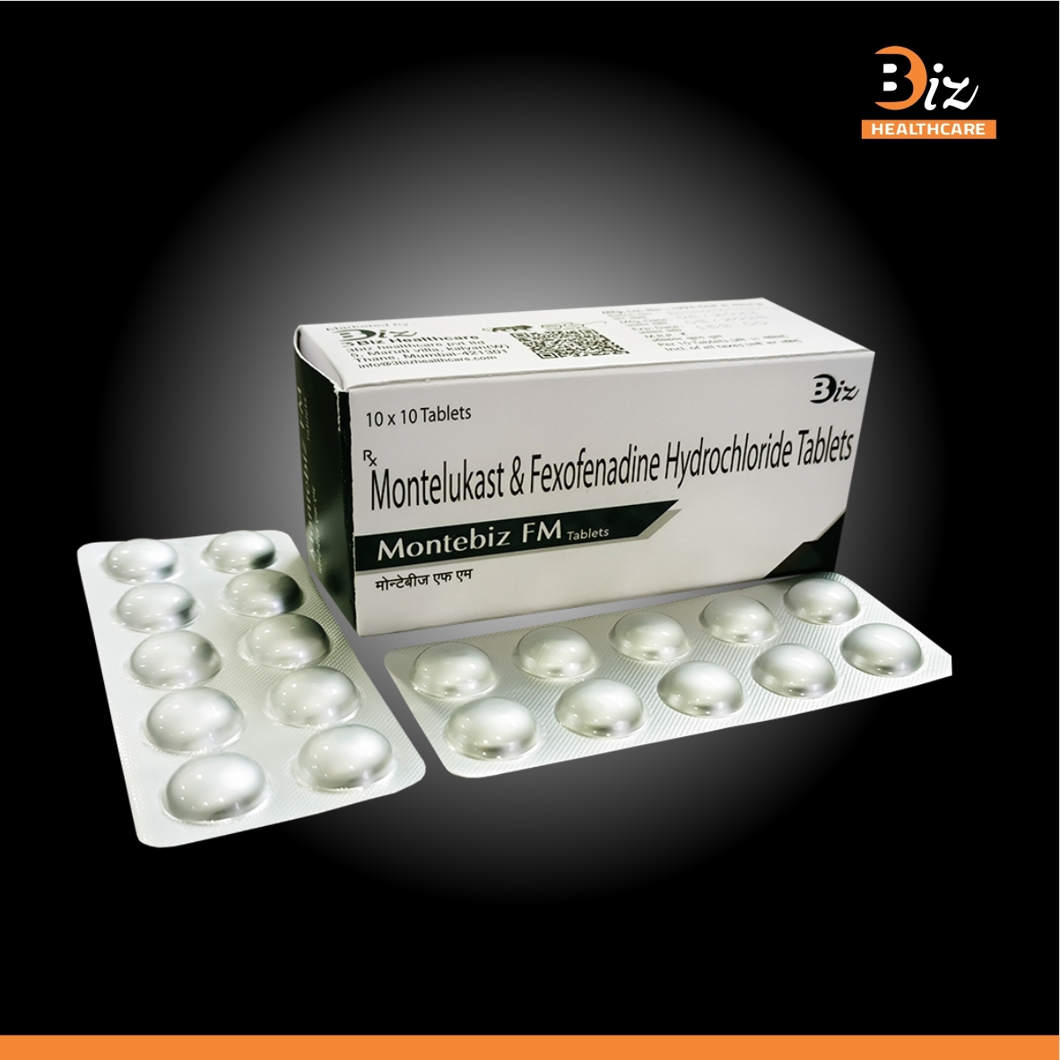 Montelukast 4mg  Fexofenadine 120mg