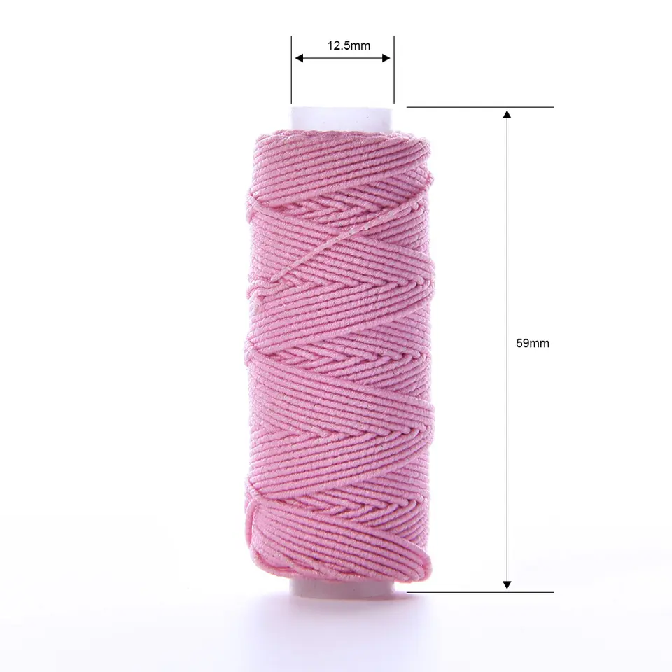 Latex Elastic Thread Small Cone Elastic Thread Round Shirring Elastic Cord