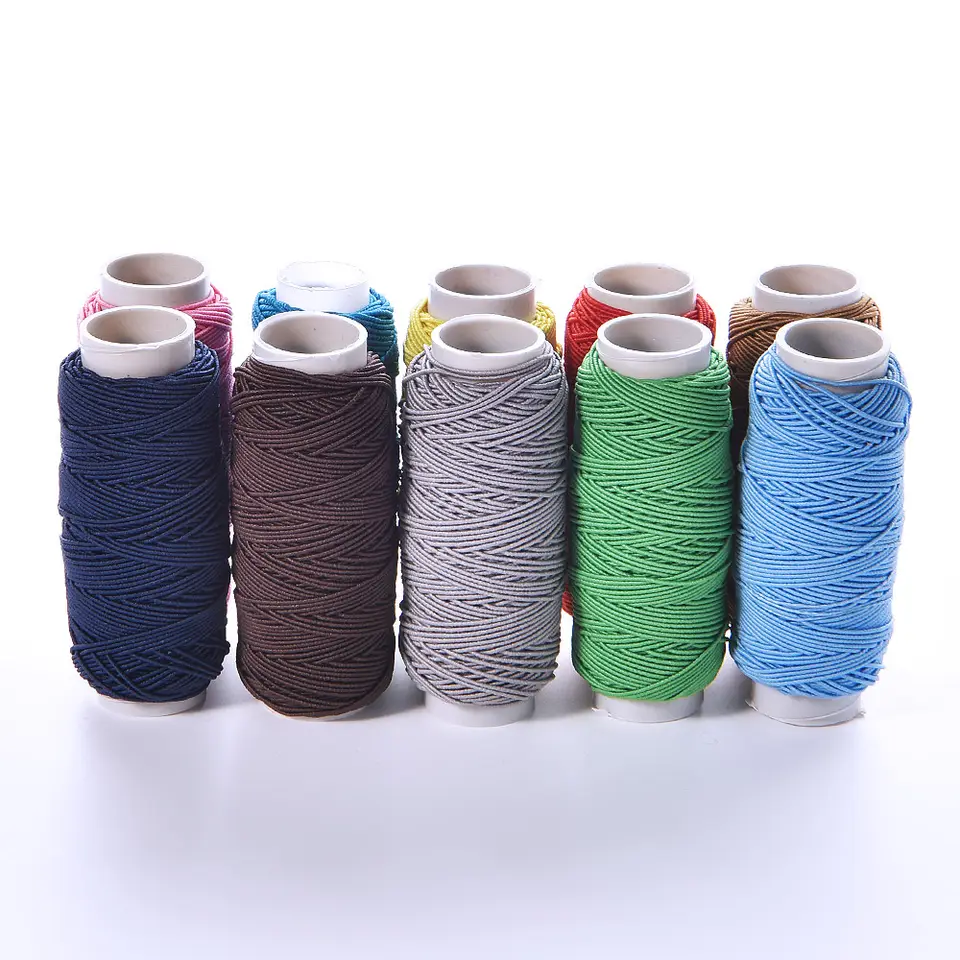 Latex Elastic Thread Small Cone Elastic Thread Round Shirring Elastic Cord