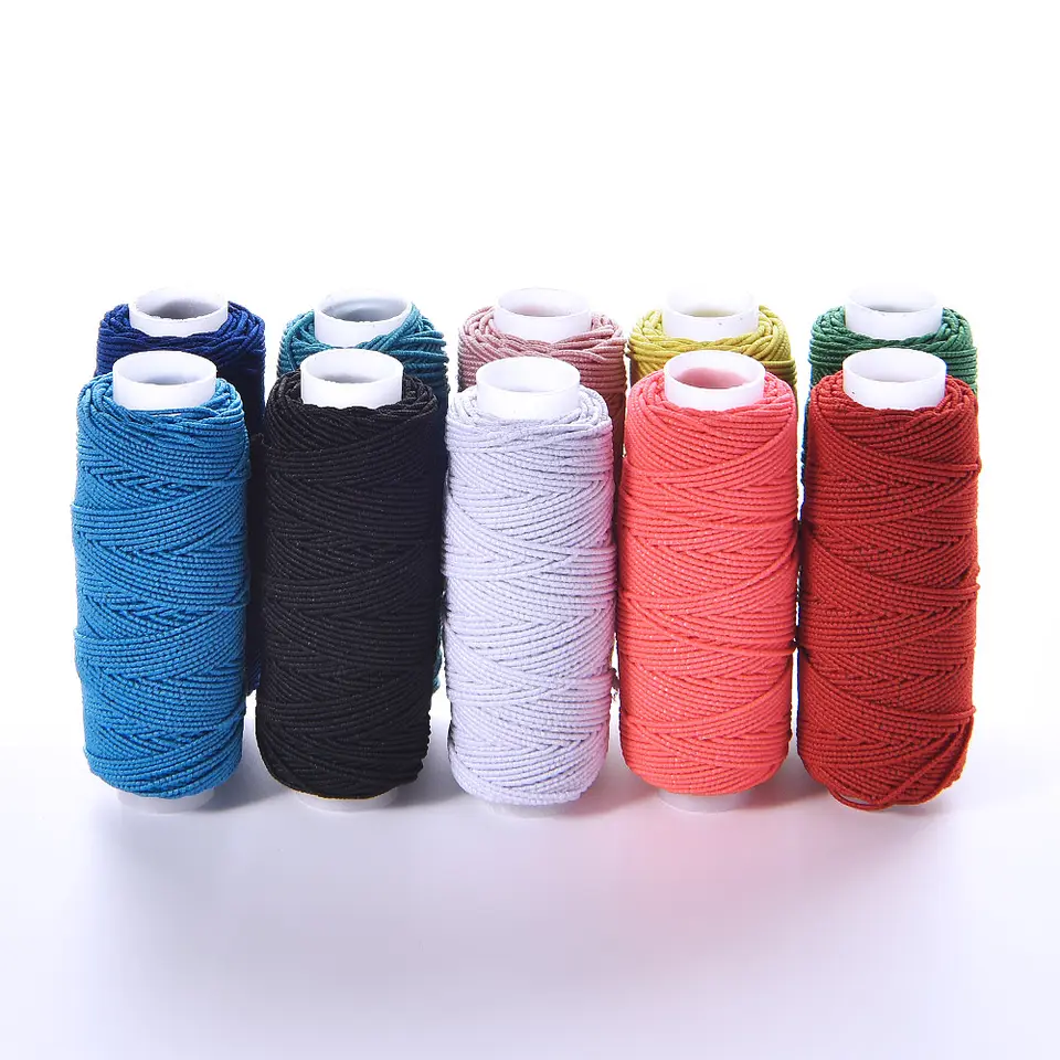 Latex Elastic Thread Small Cone Elastic Thread Round Shirring Elastic Cord