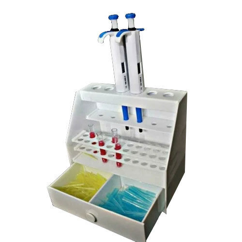 Micropipette Stand With Drawer Application: Laboratory