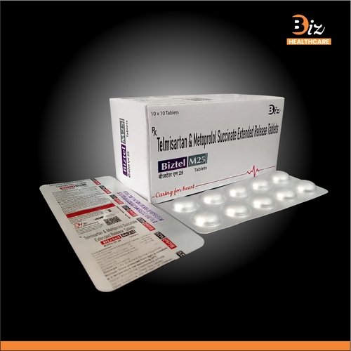 Telmisartan 40mg  Metoprolol Succinate 25mg ER