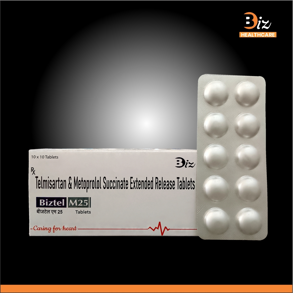 Telmisartan 40mg  Metoprolol Succinate 25mg ER