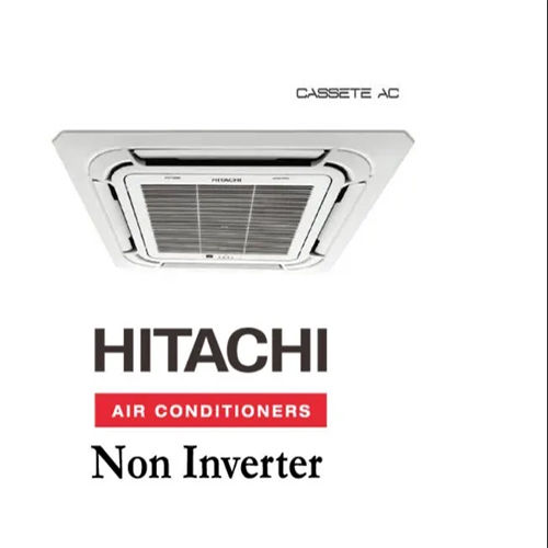 Hitachi 1.5 Ton 3 Star 2x2 Non Inverter Cassette AC R-22 Single Phase