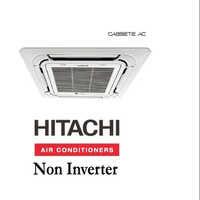 Hitachi 1.5 Ton 3 Star 2x2 Non Inverter Cassette AC R-22 Single Phase