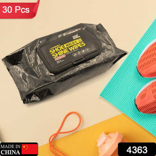 SHOE CLEANING WET WIPES FAST SCRUBBING SHOES CLEANING TISSUE (4363)