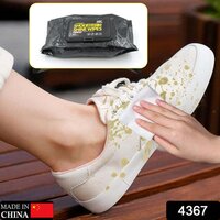SHOE CLEANING WET WIPES FAST SCRUBBING SHOES CLEANING TISSUE (4363)