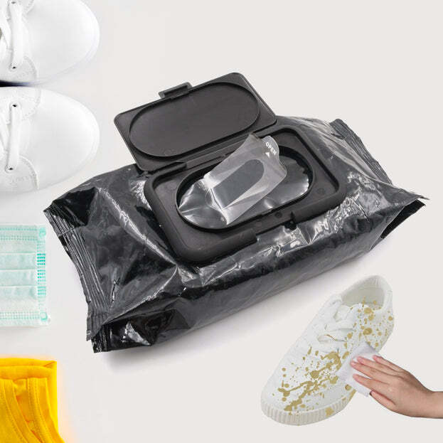 SHOE CLEANING WET WIPES FAST SCRUBBING SHOES CLEANING TISSUE (4363)