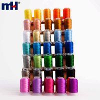 Embroidery Thread Set 500M 100% Polyester Embroidery Thread Small Cone for Embroidery and Sewing Machines