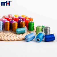 Embroidery Thread Set 500M 100% Polyester Embroidery Thread Small Cone for Embroidery and Sewing Machines