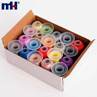 Embroidery Thread Set 500M 100% Polyester Embroidery Thread Small Cone for Embroidery and Sewing Machines