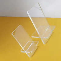 Detachable Mobile Stand - Acrylic, 5 Inch Rectangle Size | Ideal For Industrial Applications