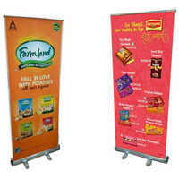 Printed Roll Up Standee Roll up Banner Stand Promotional Roll Up Standee