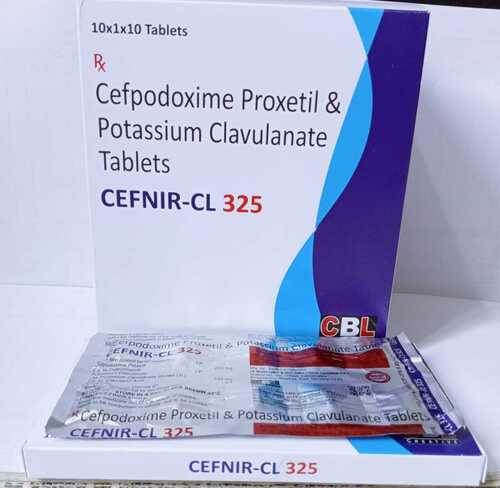 Cefpodoxime proxetil and potassiun clavulanate tab