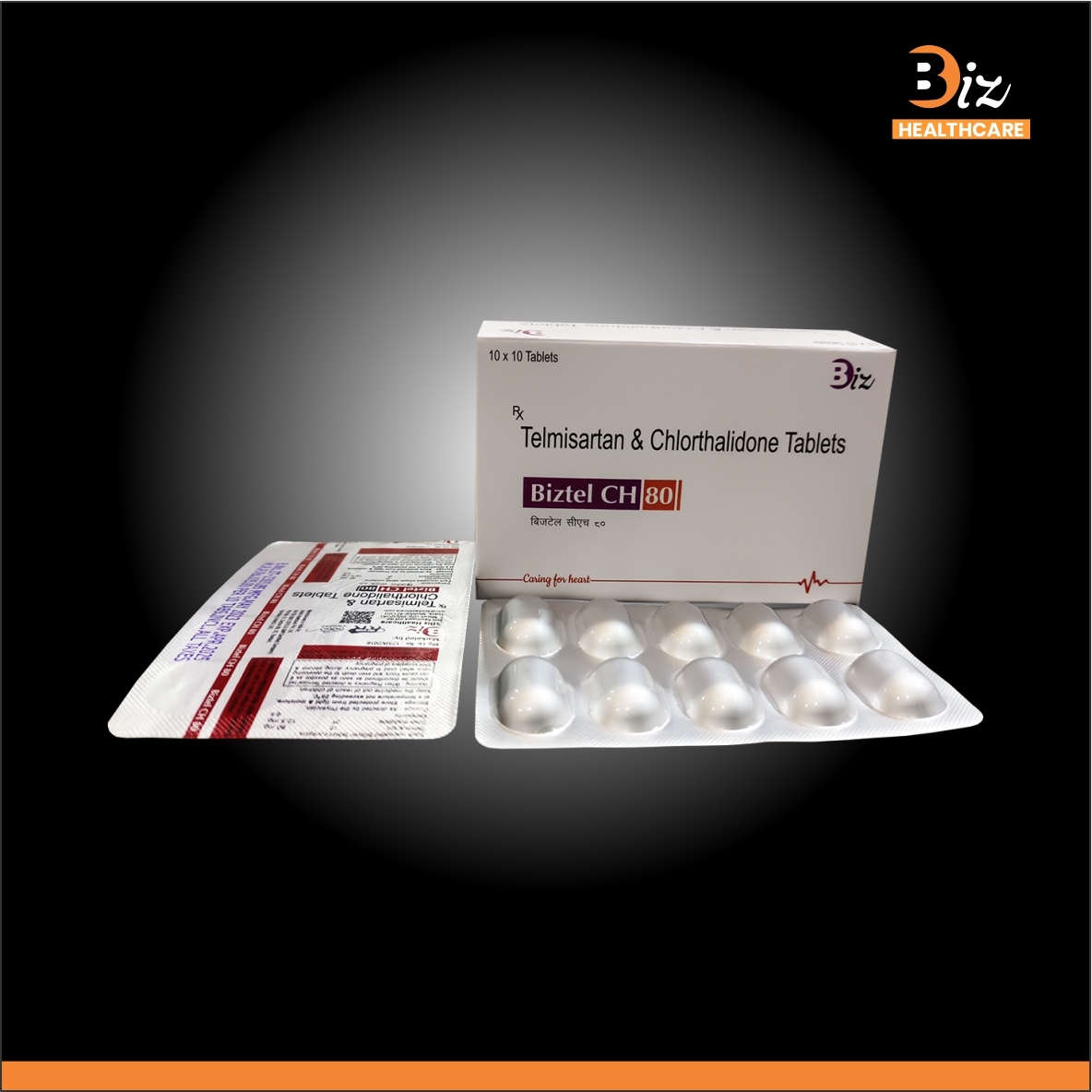 Telmisartan 80mg Chlorthalidone 12.5mg