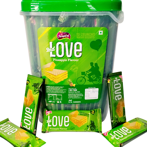 Pineapple Flavour Wafers