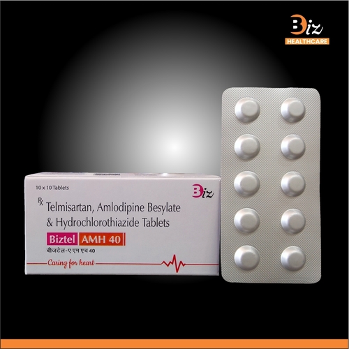 Telmisartan 40mg Amlodipine 5mg  Hydrochlorothiazide 12.5mg