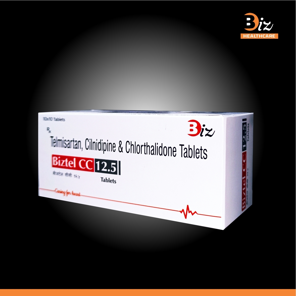 Telmisartan 40mg Cilnidipine 10mg Chlorthalidone 12.5mg