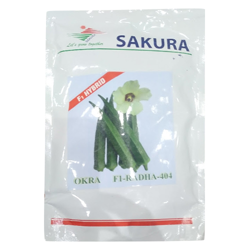 F1 Radha 404 Hybrid Okra Seeds