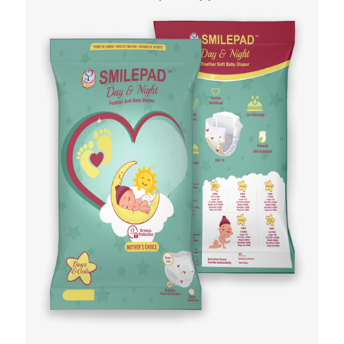 Smilepad Baby Diapers pack of 2