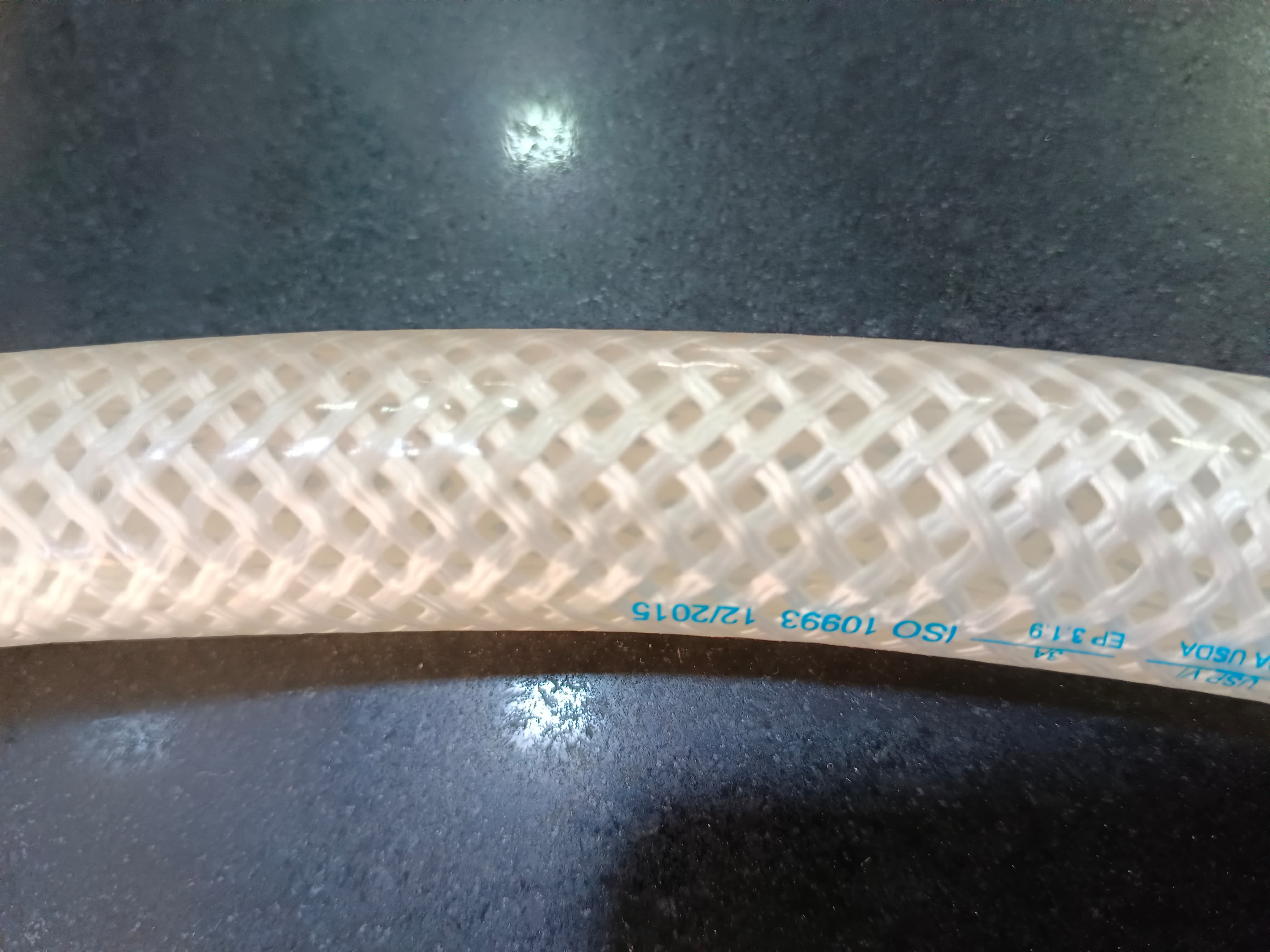 Transparent Silicone Nylon Braided Hose Pipe
