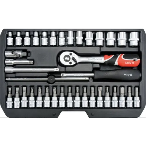 38 Pcs 1-4 Inch Tool Set Handle Material: Steel