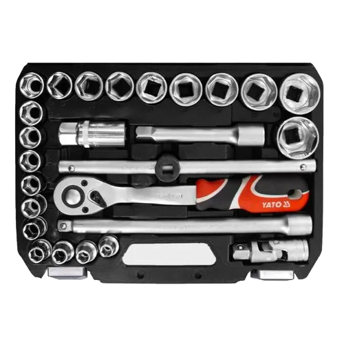 Gray 26 Pcs 1-2 Inch Tool Set